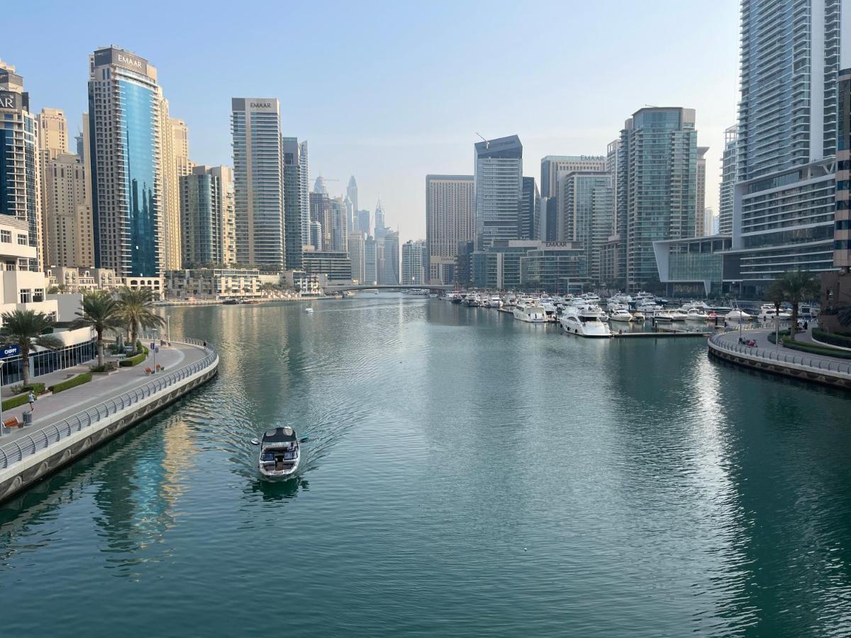 Private Gorgeous Room With Marina View With Shared Kitchen In Shared Apartment دبي المظهر الخارجي الصورة